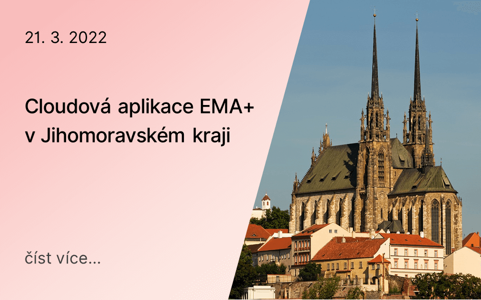 Cloudová aplikace EMA+ v Jihomoravském kraji